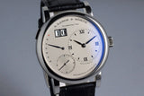 2015 A. Lange & Sohne Lange 1 Platinum Daymatic 320.025 with Box and Papers