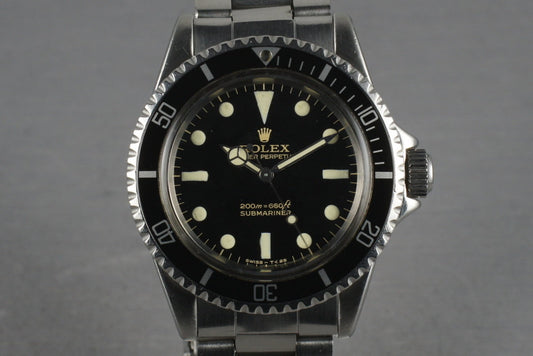 1964 Rolex Submariner 5513 with Glossy Gilt Dial