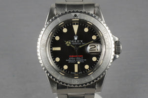 Rolex Red Submariner 1680 Meters First Mark 2