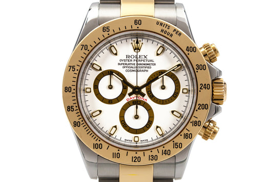 2003 Rolex Two Tone Daytona 116523 with Box and Papers