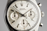 1965 Rolex Pre-Daytona 6238 Silver Dial with Service Papers