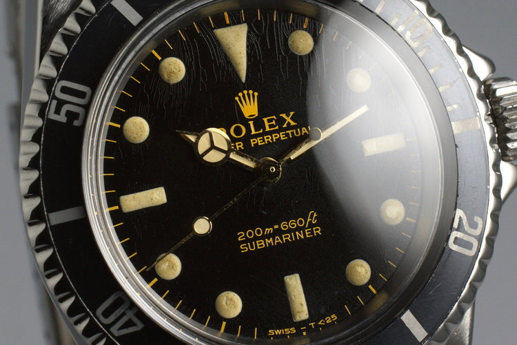 1964 Rolex Submariner 5513 with Glossy Gilt Dial