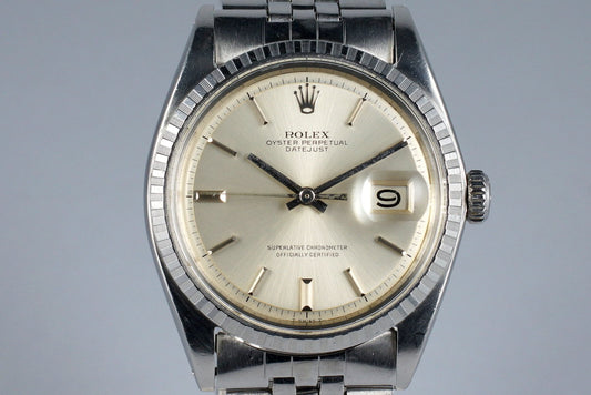 1968 Rolex DateJust 1603 Non-Luminous Dial