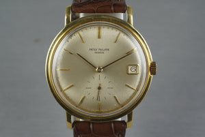 1960’s 18K YG Patek Philippe 3445