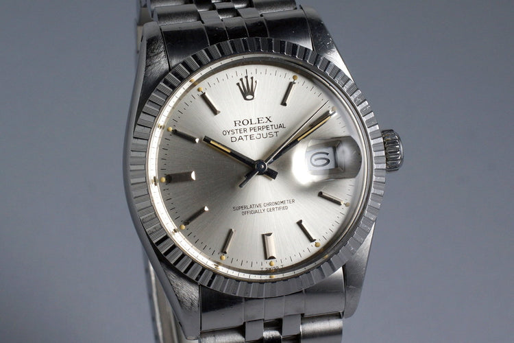 1984 Rolex DateJust 16030 Silver Dial