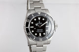2018 Rolex Ceramic Submariner 114060 with Box and Papers