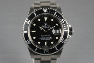 2004 Rolex Submariner 16610 with Box and Papers