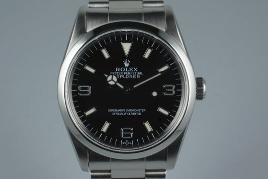 1999 Rolex Explorer 14270 83rd Annual Indy 500 Award Watch