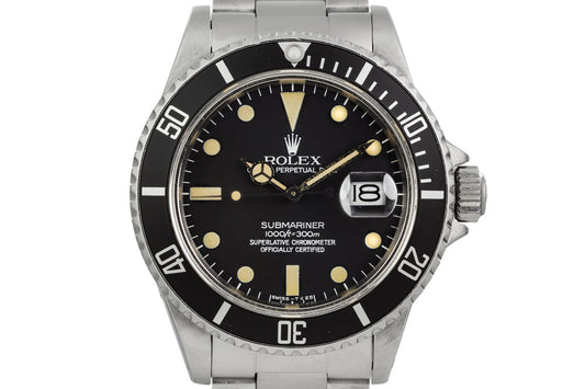 1981 Rolex Submariner 16800 with Matte Dial