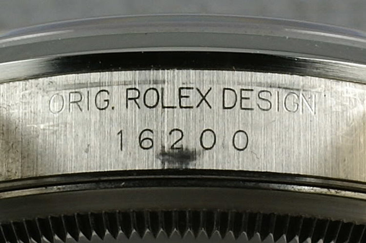 Rolex Stainless Steel Datejust 16200