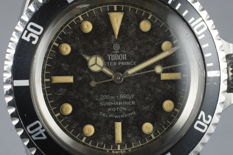 1965 Tudor Submariner 7928 Chapter Ring Dial