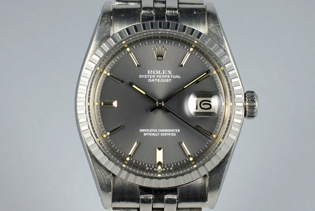 1972 Rolex DateJust 1603 Gray Sigma Dial