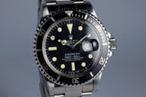 1977 Rolex Submariner 1680 with Box and Papers FULL SET