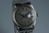 1971 Rolex DateJust 1601 with Matte Gray Dial