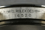 Rolex SS Zenith Daytona Ref: 16520 “white dial ”