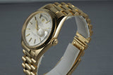 Rolex Vintage 18K YG Day Date 1803 Silver Dial and President Bracelet