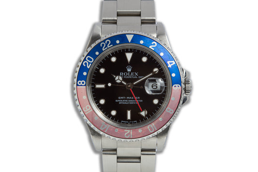 1996 Rolex GMT Master 16700 with Faded Pepsi Bezel