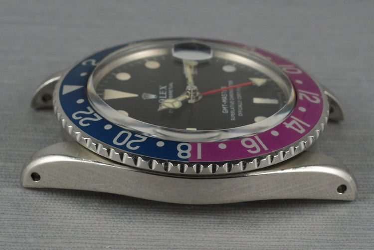 1968 Rolex GMT 1675 Mark I Dial with Violet Insert