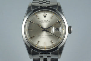 1970 Rolex DateJust 1600 Silver Sigma Dial