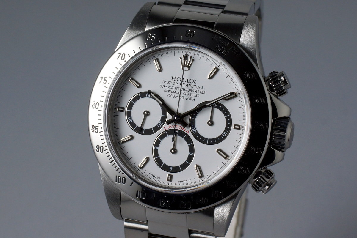 HQ Milton - 1994 Rolex Zenith Daytona 16520 White 'Inverted