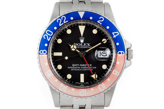 1981 Rolex GMT 16750 Matte Dial