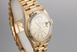 1987 Rolex 18K Day-Date 18038 Champagne Dial with Box, Papers, and Service Papers