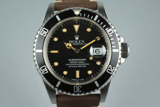1991 Rolex Submariner 16610