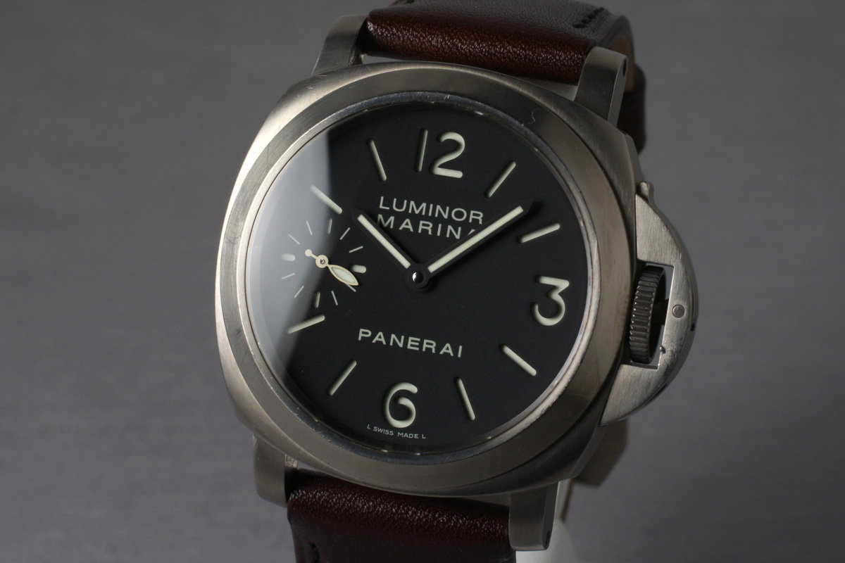 HQ Milton 2005 Panerai PAM 177 Titanium Marina with Box and