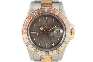 1979 Rolex Two Tone GMT 16753 with Tropical Rootbeer Dial