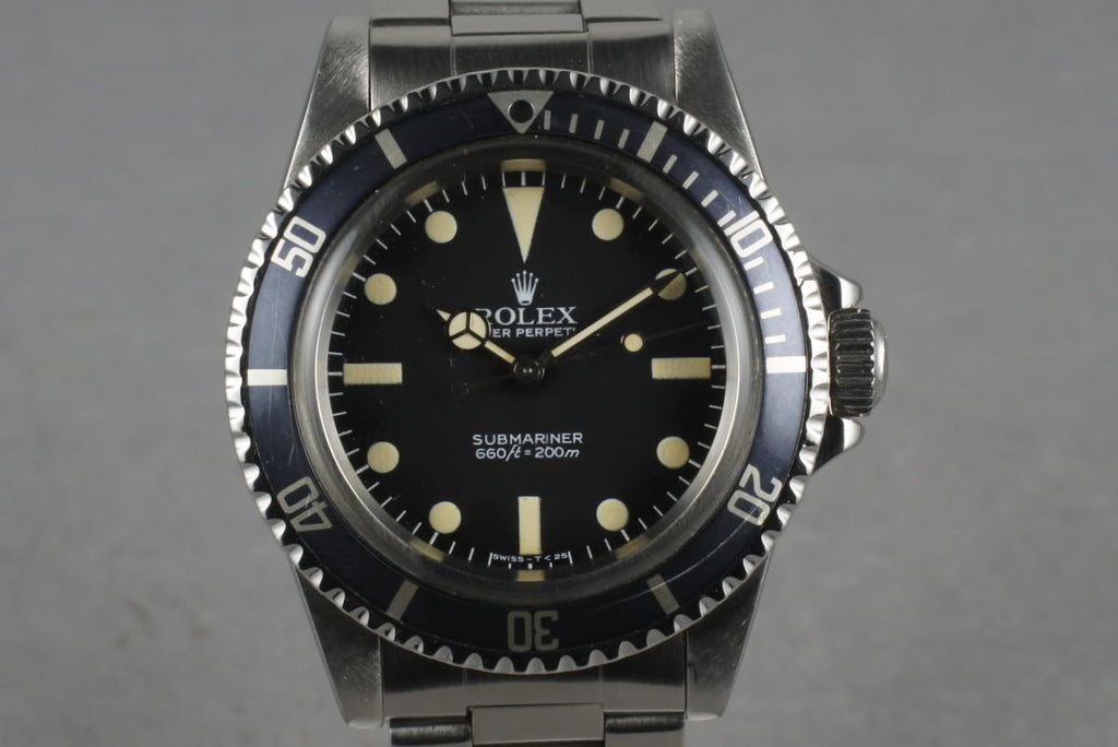 1983 Rolex Submariner 5513 with Maxi Mark V Dial