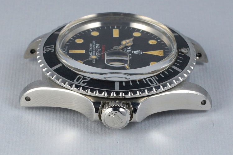 1972 Rolex Red Submariner 1680 Mark VI Dial