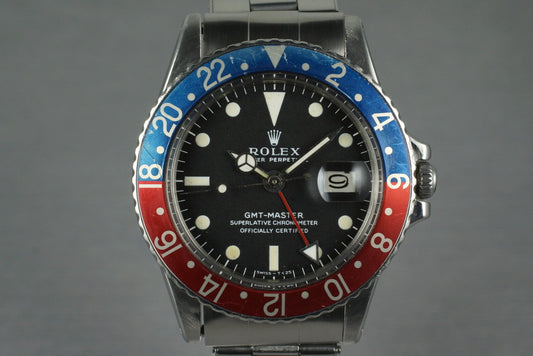 1970 Rolex GMT 1675 with Mark 1 Dial
