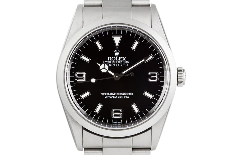 1999 Rolex Explorer 14270 with SWISS Only Dial