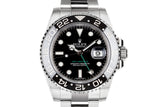 2017 Rolex GMT-Master II 116710LN Black Bezel with Box and Papers