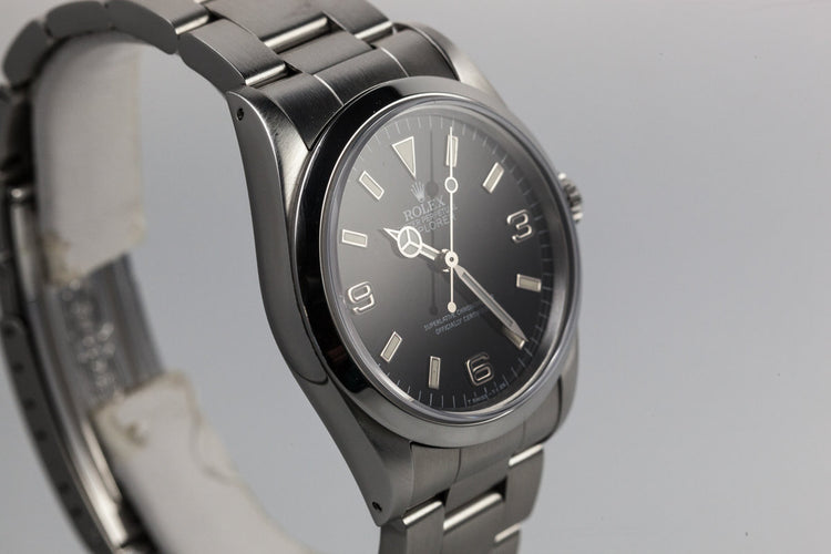 1991 Rolex Explorer 14270 with 'Black Out' Dial