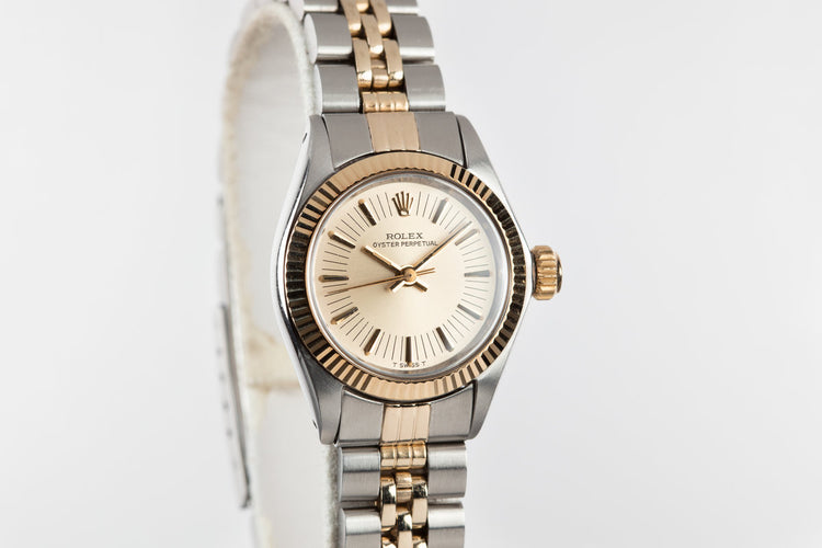 1972 Rolex Two-Tone Ladies Oyster Perpetual 6719
