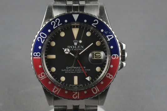 1979 Rolex GMT 1675 with Jubilee