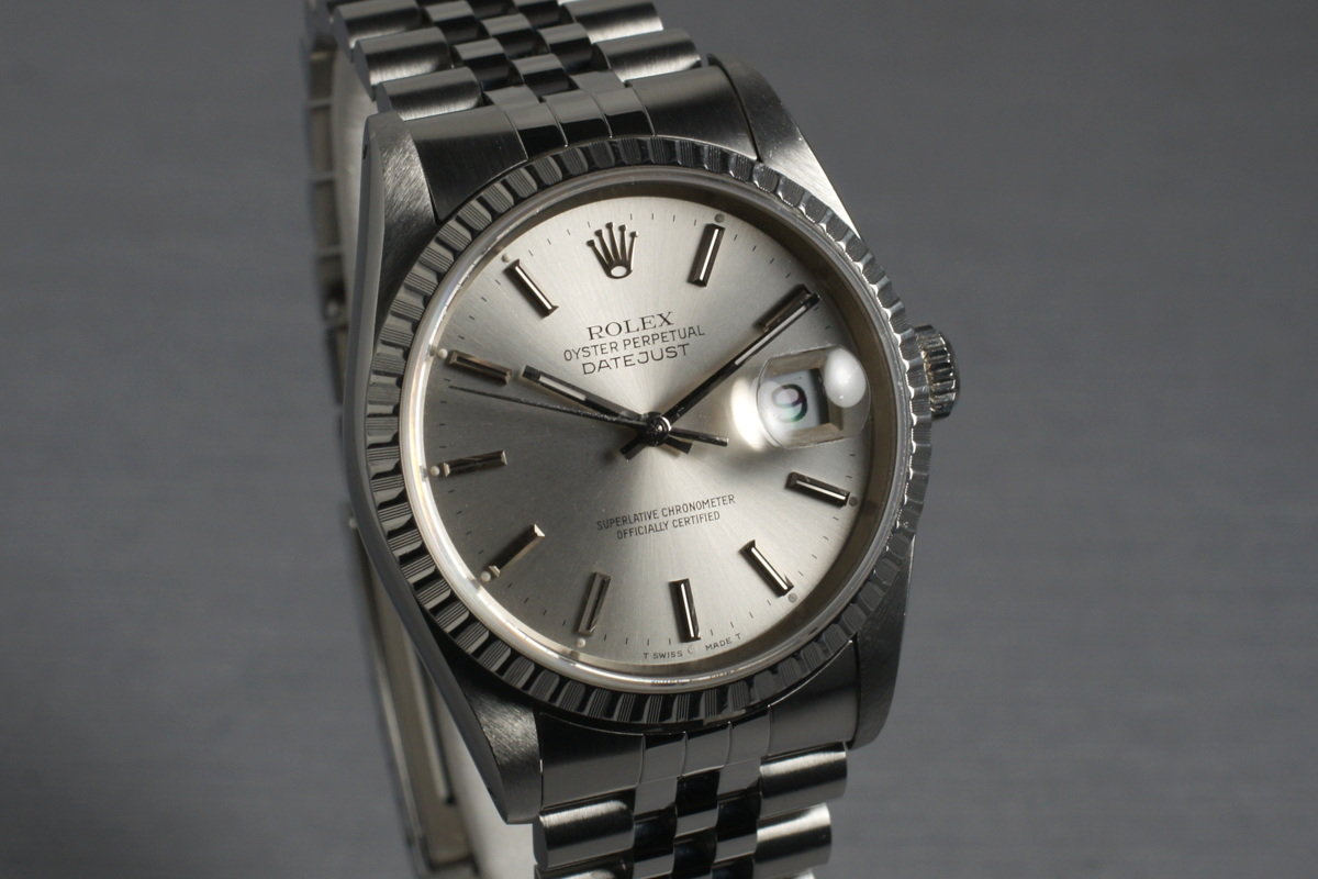 HQ Milton 1989 Rolex DateJust 16220 Inventory 3007 For Sale