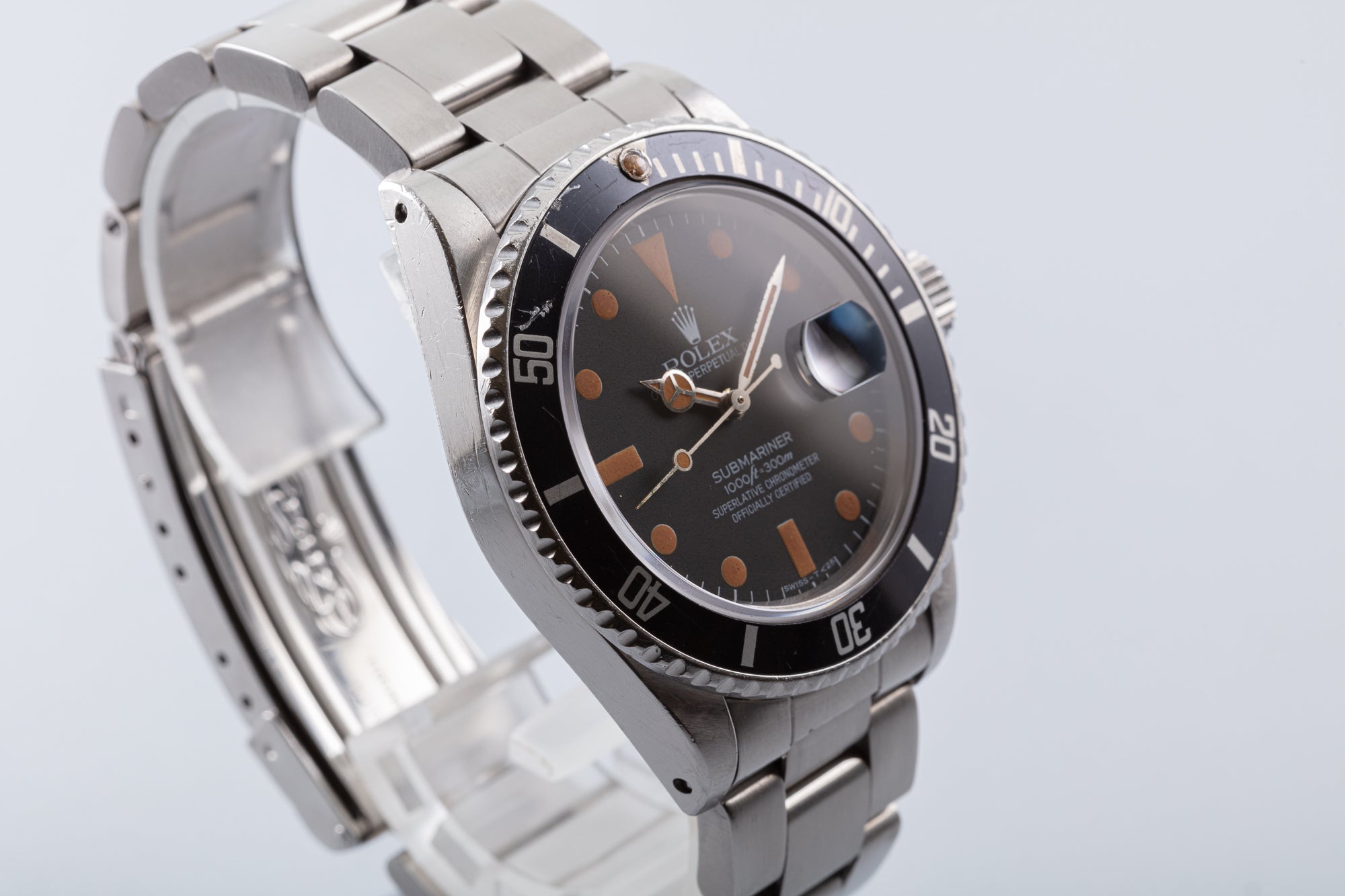 HQ Milton - 1984 Unpolished Submariner 16800 with Pumpkin Hands