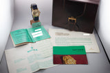 1969 Rolex 18K YG Day-Date 1803 Champagne Dial with Double Punch Papers and Box
