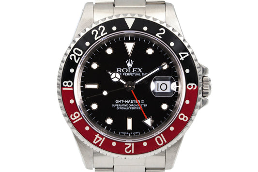 1991 Rolex GMT II 16710 with Box and Papers