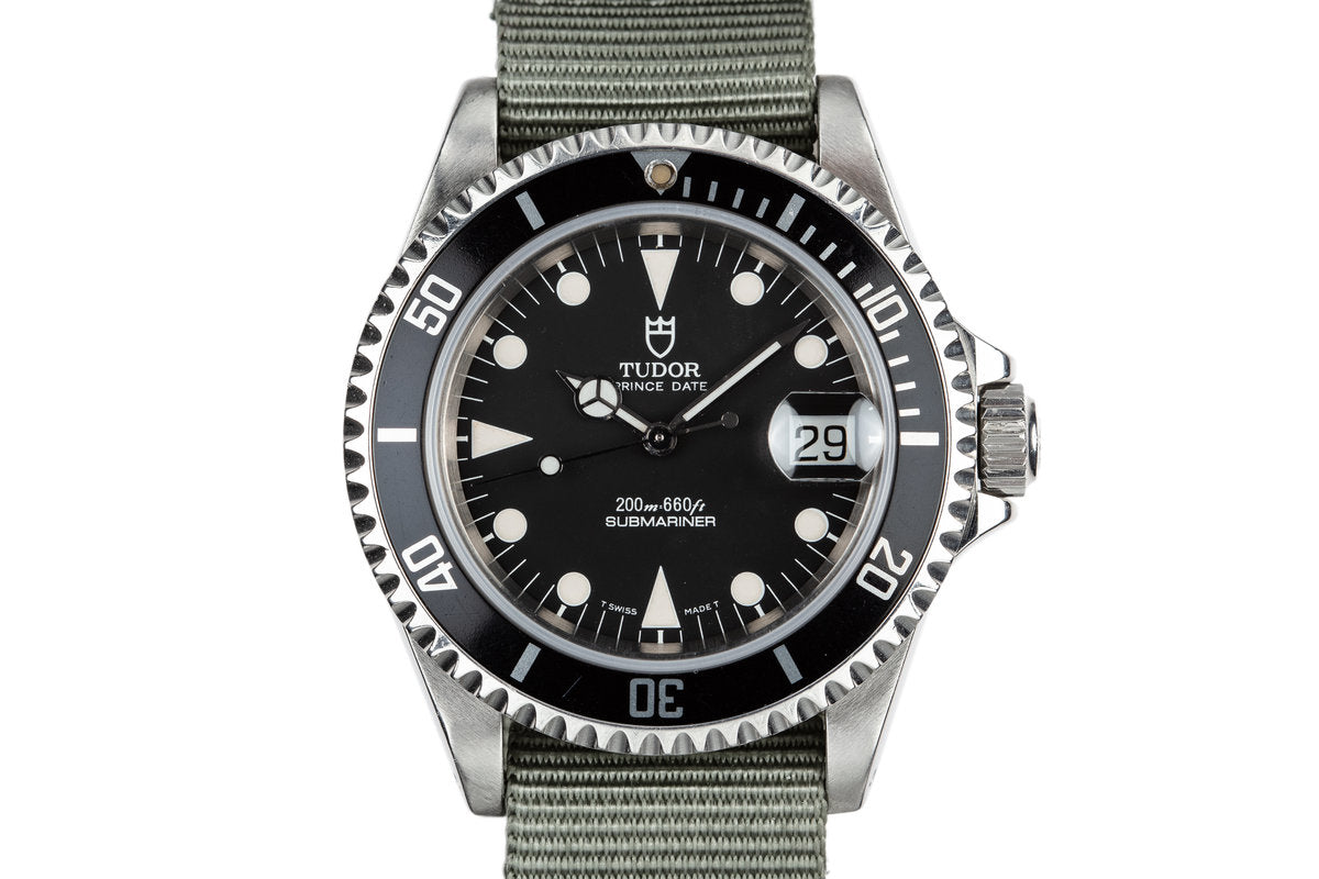 HQ Milton - 1995 Tudor Submariner Prince Date 79190 Black Dial