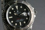 Rolex Red Submariner 1680 Mark V with Service Papers