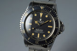 1970 Rolex Submariner 5512 4 Line Dial
