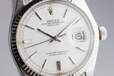 1968 Rolex DateJust 1601 White Dial