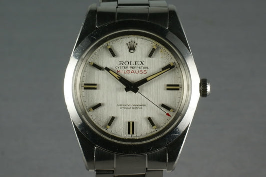 Rolex Milgauss 1019 Unpolished case