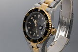 2005 Rolex Two-Tone Submariner 16613 with Box and Papers