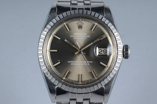 1971 Rolex DateJust 1603 with Gray ‘Wide Boy’ Sigma Dial