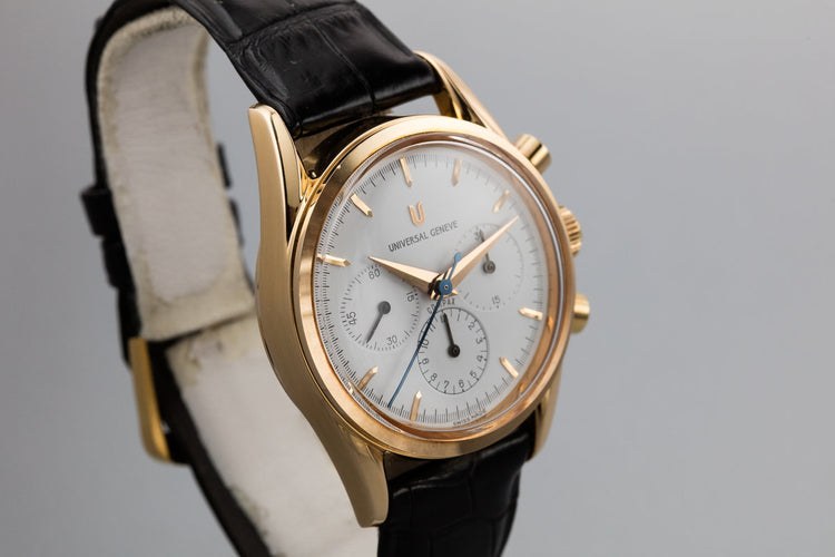 1992 Universal Geneve Compax 18K 484.440 with Box and Papers