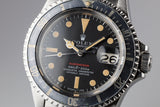 1971 Rolex Red Submariner 1680 with Mark 4 Dial